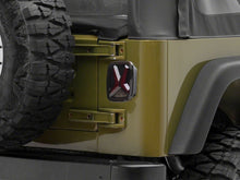 Load image into Gallery viewer, Raxiom 76-06 Jeep CJ7 Wrangler YJ &amp; TJ Gladiator LED Tail Lights- Blk Housing (Smoked Lens) Tail Lights Raxiom
