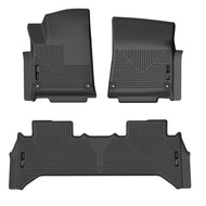 Husky Liners 2022 Rivian R1T WeatherBeater Front & 2nd Seat Floor Liner - Blk | 94141HUL