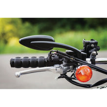 Load image into Gallery viewer, Kuryakyn Teardrop Mirrors Satin Black Kuryakyn
