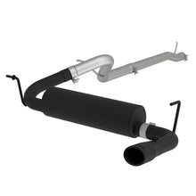 Load image into Gallery viewer, MBRP Exhaust S5526BLK 2.5in. Cat-Back. Single Rear Exit. Black Coated Aluminized Steel. Exhaust System Kit MBRP Exhaust
