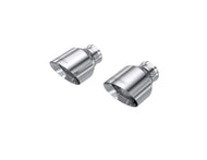 MBRP 15-23 Dodge Charger 5.7L/6.2L/6.4L T304 3in ID / 5in OD Out / 8in Length Angle Cut SS Tip Tips MBRP   