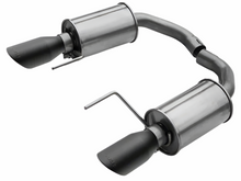 Load image into Gallery viewer, Roush 2015 Mustang V6 / EcoBoost Black Tip Axle Back Exhaust | 421837-BLK
