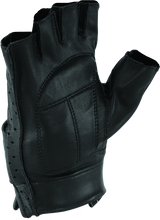 Load image into Gallery viewer, Kuryakyn Leather By River Road Tucson Shorty Gloves Black - Small Gloves Kuryakyn
