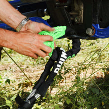 Load image into Gallery viewer, Rhino USA 7/8In X 30Ft Kinetic Rope Recovery Kit W/Soft Shackles (Red) Cargo Tie-Downs Rhino USA
