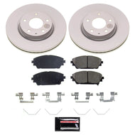 Power Stop 19-23 Mazda 3 Front Z17 Coated Brake Kit Brake Kits - Performance Blank PowerStop   
