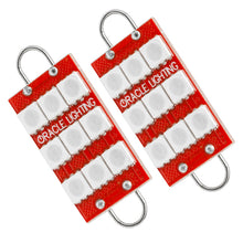 Load image into Gallery viewer, Oracle 44MM 6 LED 3 Chip - Loop Festoon Bulbs (Pair) - Red SEE WARRANTY Bulbs ORACLE Lighting
