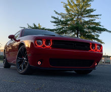 Load image into Gallery viewer, Oracle 15-23 Dodge Challenger Dynamic Surface Mount Headlight Halo Kit - ORACLE Lighting
