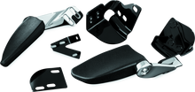 Load image into Gallery viewer, Kuryakyn Stealth Passenger Armrests 97-13 Touring Models Chrome Misc Powersports Kuryakyn   
