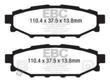 Load image into Gallery viewer, EBC 12+ Subaru BRZ 2.0 (solid rear rotors) Ultimax2 Rear Brake Pads Brake Pads - OE EBC   
