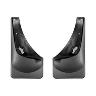 WeatherTech 22-23 Hyundai Santa Cruz (Does Not Work w/Fender Flares) No Drill Rear MudFlaps - Black WeatherTech