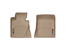 Load image into Gallery viewer, WeatherTech 04+ BMW X3 Front FloorLiner - Tan | 450381
