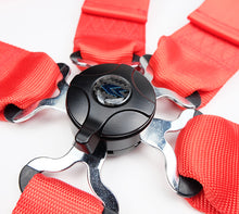 Load image into Gallery viewer, NRG 5PT 3in. Seat Belt Harness / Cam Lock - Red | SBH-B6PCRD
