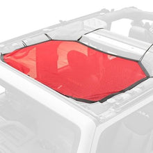 Load image into Gallery viewer, Rugged Ridge Eclipse Sun Shade Front Red 07-18 Jeep Wrangler Rugged Ridge
