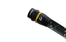 Load image into Gallery viewer, GReddy AN10 Straight Swivel Hose End - Black/Gold Anodized | 12801000
