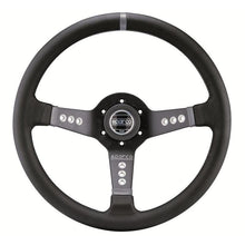 Load image into Gallery viewer, Sparco Steering Wheel L777 Leather Black | 015L800PL
