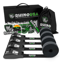 Load image into Gallery viewer, Rhino USA Lashing Straps 1In X 12Ft - Set Of 4 Tow Straps Rhino USA
