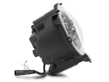 Load image into Gallery viewer, Raxiom 18-23 Jeep Wrangler JL Axial Series 9-In LED Angel Eye Headlights- Blk Housing (Clear Lens) Headlights Raxiom
