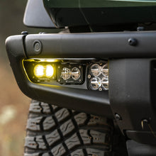 Load image into Gallery viewer, Baja Designs 21-22 Ford Bronco w/Steel Bumper S2 SAE Pro Fog Pocket Light Kit - Amber Light Bars &amp; Cubes Baja Designs
