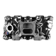 Load image into Gallery viewer, Edelbrock Chevy SB Performer RPM Intake Manifold - Black Plasma Finish
