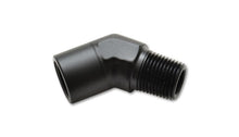 Load image into Gallery viewer, Vibrant 3/8in NPT Female to Male 45 Degree Pipe Adapter Fitting Fittings Vibrant
