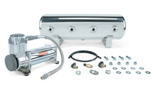 Load image into Gallery viewer, Air Lift 2.5 Gal. Polished Tank w/ Viair 444c Chrome Compressor (Incl. Fittings &amp; Mounting Hardware) Air Lift
