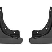 Load image into Gallery viewer, WeatherTech 20-24 Tesla Model Y No Drill Rear MudFlaps - Black WeatherTech
