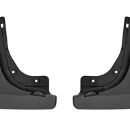 WeatherTech 20-24 Tesla Model Y No Drill Rear MudFlaps - Black WeatherTech