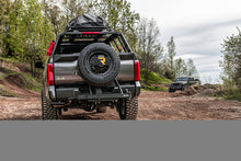 Load image into Gallery viewer, Go Rhino Swing-A-Way Hitch Mounted Tire Carrier (Lic. Plate Lights Not Included) - Textured Black Go Rhino
