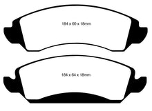 Load image into Gallery viewer, EBC 09-14 Cadillac Escalade 6.0 Hybrid Ultimax2 Front Brake Pads Brake Pads - OE EBC   
