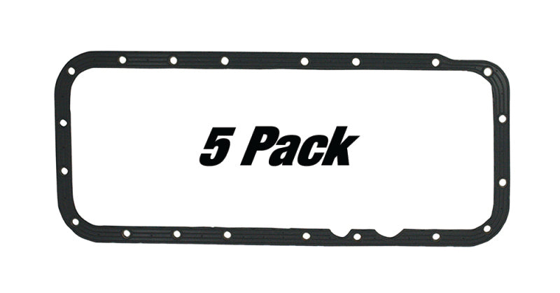 Moroso Chrysler 361-440 HEMI Oil Pan Gasket - One Piece - Reinforced Steel (5 Pack) Moroso