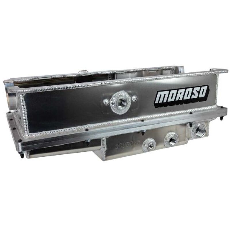 Moroso SBF 351W 2 Piece External Wet Sump -16AN Aluminum Oil Pan Moroso