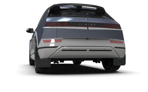 Rally Armor 2022 Hyundai Ioniq 5 Black Mud Flap w/ White Logo Mud Flaps Rally Armor   