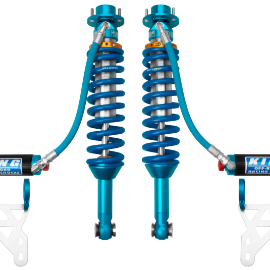 King Shocks 2019+ Ford Ranger Raptor 2.5 IBP Front Coilovers w/ RR & Comp Adj. - Pair King Shocks