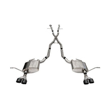 Load image into Gallery viewer, Corsa 2014-2021 Jeep Grand Cherokee Xtreme 2.5in Cat-Back Dual Rear Exit w/Twin 4in Black PVD Tips Catback CORSA Performance
