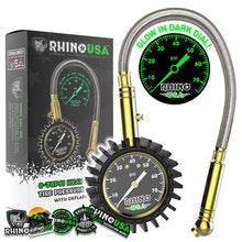 Load image into Gallery viewer, Rhino USA 75 Psi Analog Heavy Duty Tire Pressure Gauge Gauges Rhino USA

