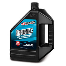 Load image into Gallery viewer, Maxima Performance Auto Performance 50WT Mineral Engine Oil - 128oz Motor Oils Maxima   
