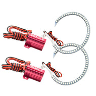Oracle 15-23 Dodge Charger LED Headlight Projector Halo Kit - Red | 3944-003