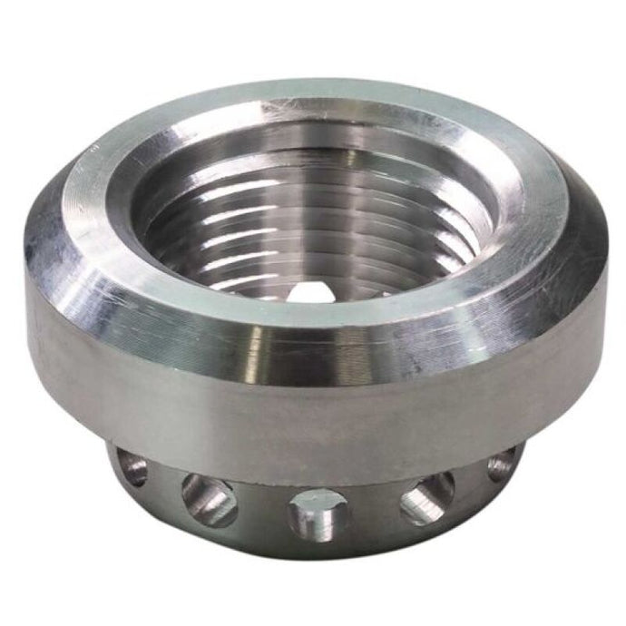 Moroso -12AN Weld-In Vented Fitting w/Integral Baffle Moroso