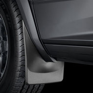 WeatherTech 07-13 GMC Sierra No Drill Mudflaps - Black WeatherTech