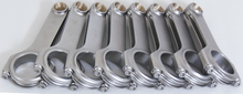 Load image into Gallery viewer, Eagle Chevrolet 4340 Steel H-Beam Connecting Rods 6.535in Length Cap Screw Bushed (Set of 8) Eagle
