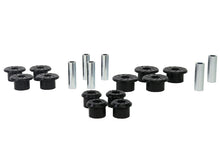 Load image into Gallery viewer, Whiteline 1999-2018 Chevrolet Silverado 1500 Spring - Eye Front/Rear And Shackle Bushing Whiteline
