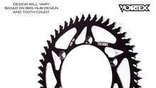 Load image into Gallery viewer, Vortex Racing 53 Tooth 520 Rear Sprocket - Black | 170ZK-53
