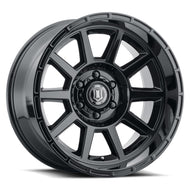 ICON Recoil 20x10 5x5 -24mm Offset 4.5in BS Gloss Black Wheel | 6220107345GB