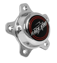 Load image into Gallery viewer, Race Star 5 Lug Cap Short Plastic Chrome (incl. Medallion &amp; Screws)
