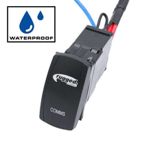 Load image into Gallery viewer, Rugged Radios Audio Rugged Radios Rocker Power Switch for Waterproof Mobile Radios and Rugged Intercoms
