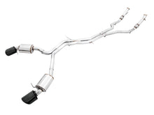 Load image into Gallery viewer, AWE Tuning Audi B9 RS5 Touring Edition Exhaust - w/ Diamond Black RS Tips Catback AWE Tuning
