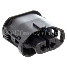 Load image into Gallery viewer, NAMZ V-Twin VROD Models OEM Headlight Connector w/Wire Seals &amp; Terminals - Black (HD 72449-01) Wiring Connectors NAMZ
