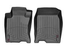Load image into Gallery viewer, WeatherTech 10+ Honda Crosstour Front FloorLiner - Black | 443201
