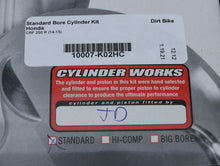 Load image into Gallery viewer, Cylinder Works 14-15 Honda CRF 250 R 250cc Standard Bore High Compression Cylinder Kit 14.1:1 Comp. Cylinder Works
