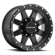 Raceline 935B Defender 20x9in / 8x165.1 BP / -12mm Offset / 130.81mm Bore - Satin Black Wheel | 935B-29080-12